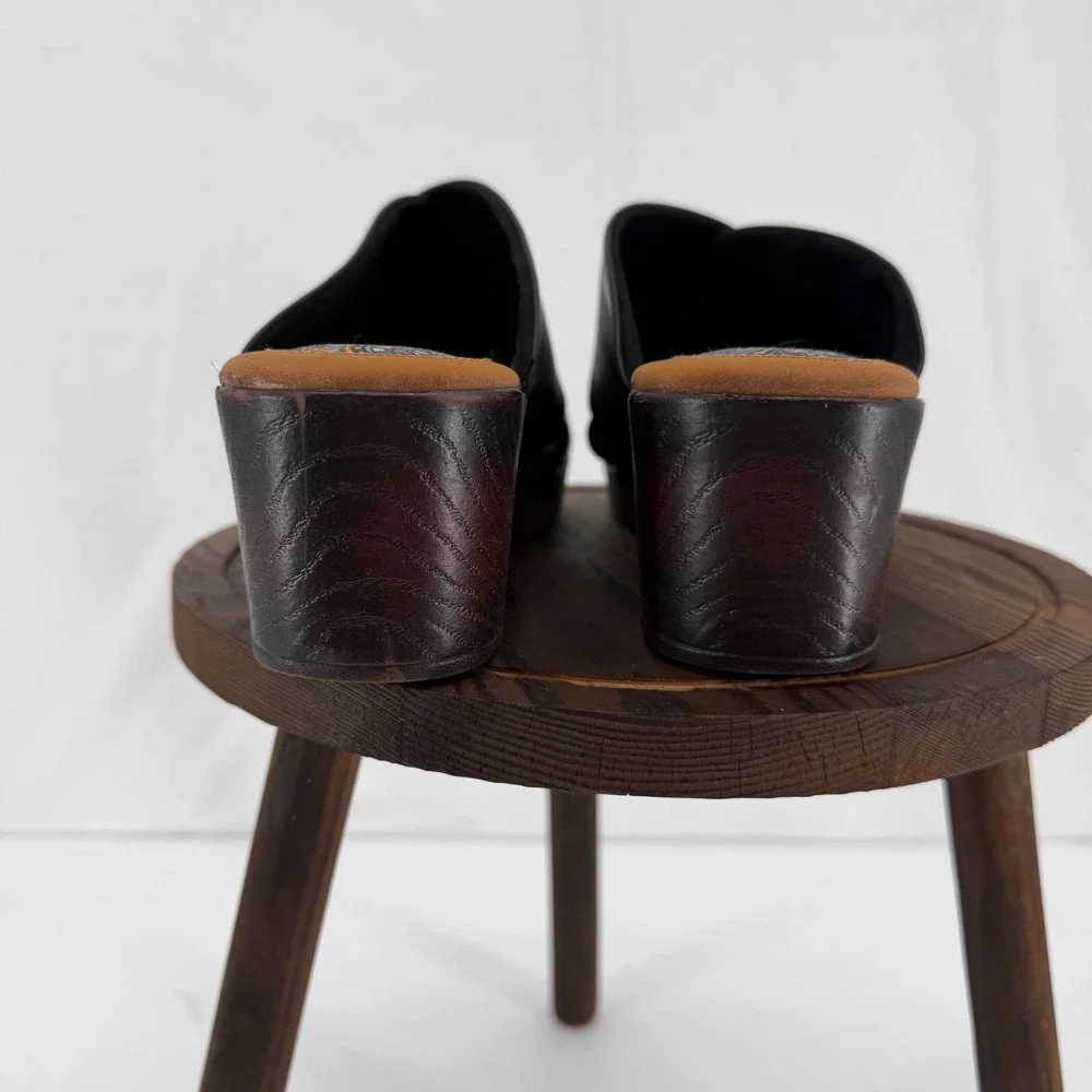 B.O.C. Womens Jenny Wedge Sandals in Black Size 11 Wedge Heel Platform Boho - Picture 2 of 8